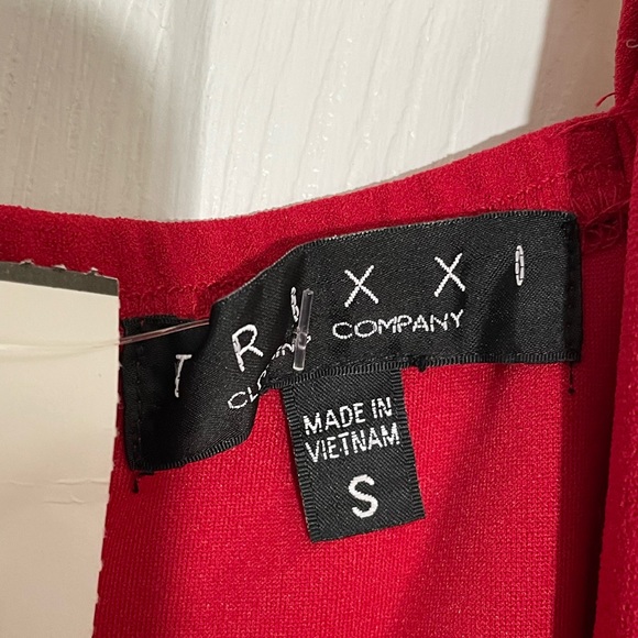 RED MINI DRESS - Picture 4 of 6